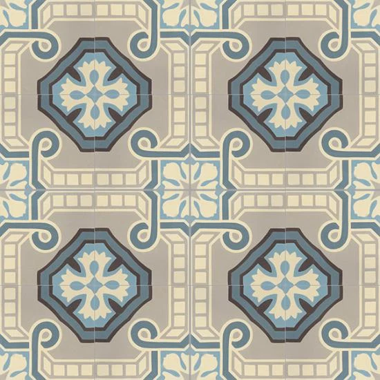 Zementfliese Verena 14 x 14 x 1,2 cm